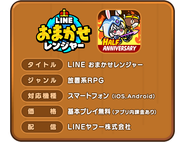 アプリの基本情報